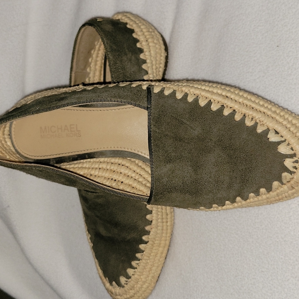Michael Kors Suede/Espadrille  Flats - Size 5